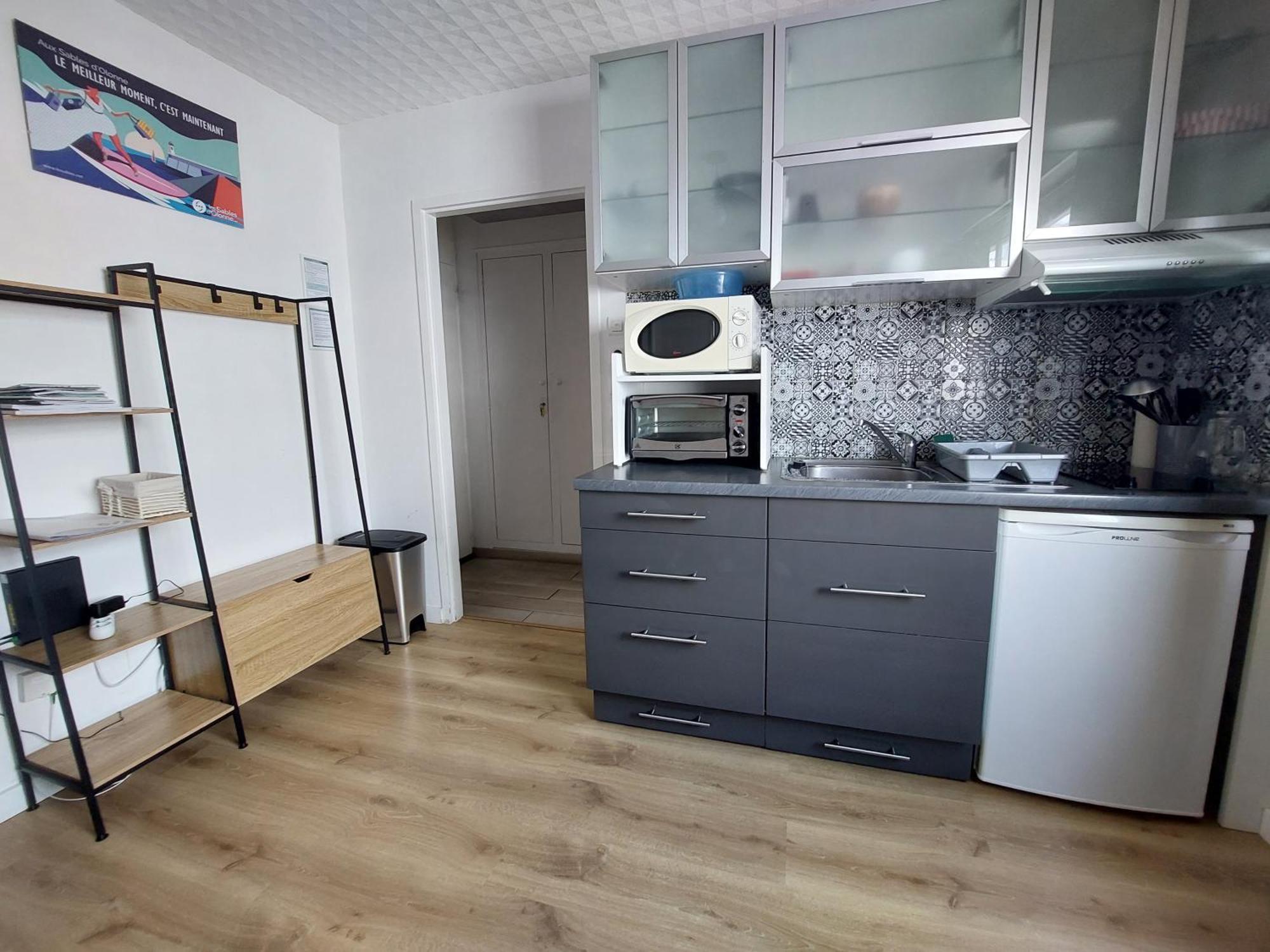 Studio La Salicorne Au Sables D'Olonne 莱萨布勒-多洛讷 外观 照片
